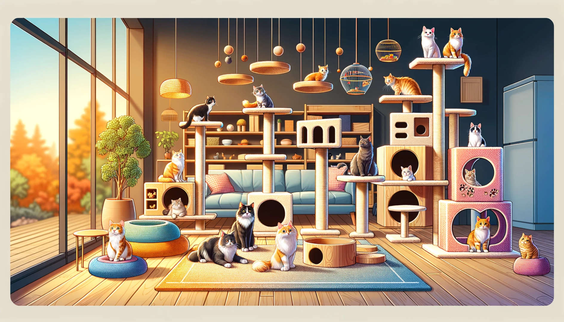 Photo inspiration: Ultimate Guide To Cat Exercise Innovative Interactive Cat Furniture Photo Inspiration